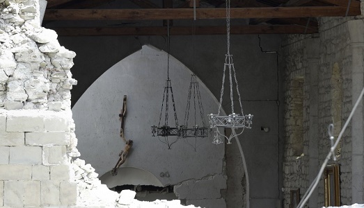 Salvi altri pezzi di patrimonio italiano: ad Accumoli Madonne dipinte e statue lignee in sicurezza, mentre si promette il “tutto come prima” per la comunità