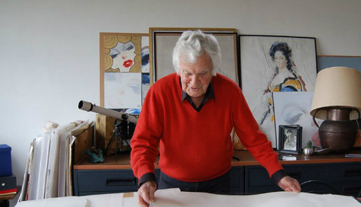 Addio a Nano Campeggi. Maestro dei cartelloni dei colossal, da Via col Vento a Ben Hur