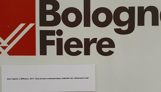 Bologna, in fiera/10. Artefiera è un’opera d’arte, e alle didascalie ci pensa Dario Agrimi, con “Sinonimi e Contrari”