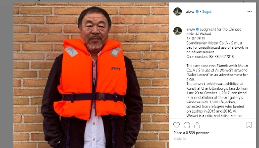 Ai Weiwei vince la causa contro Volkswagen per il copyright. In arrivo il risarcimento Ai Weiwei vince la causa contro Volkswagen per il copyright. In arrivo il risarcimento