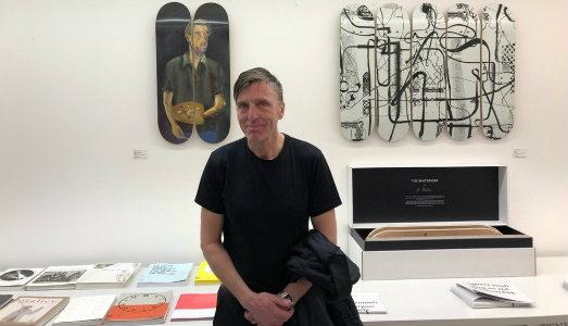 Olio su tavola a rotelle. Per la mostra di Albert Oehlen, Palazzo Grassi diventa skatepark