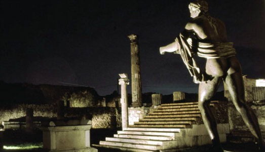 La luna sul mondo antico. Aperture serali per gli scavi di Ercolano e per il Museo Virtuale