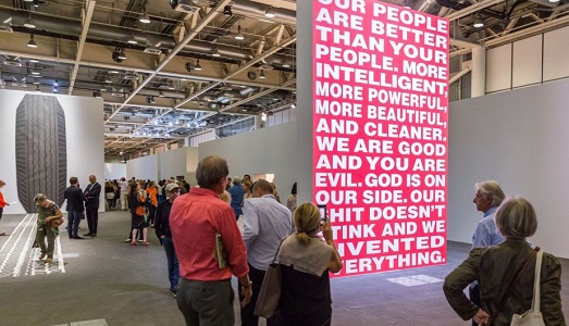 Art Basel/4. L’inversione: meglio gli stand della fiera che “Unlimited” Art Basel/4. L’inversione: meglio gli stand della fiera che “Unlimited”