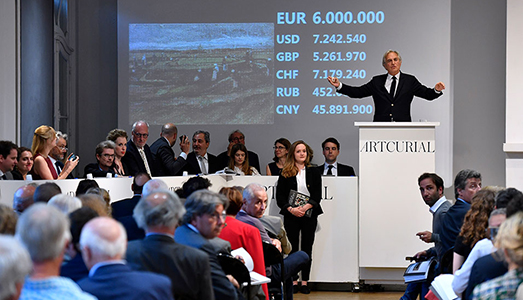 Un paesaggio di Van Gogh da record