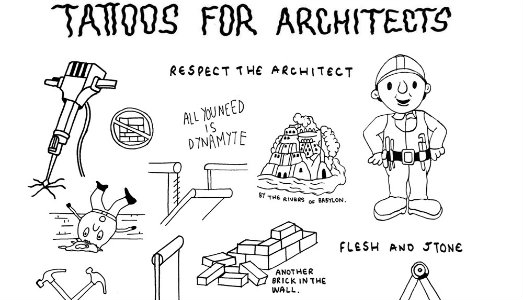 Aspettando la Biennale/2. Sei un architetto? Dimostralo con il tatuaggio di Lukas Feireiss