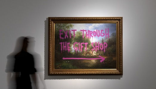 Banksy è contrario alle mostre in cui vengono esposte le sue opere