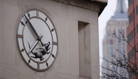 Quando il topo di Banksy non c’è più. A New York, rimossa un’opera appena realizzata Quando il topo di Banksy non c’è più. A New York, rimossa un’opera appena realizzata