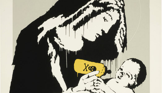 Banksy all’asta. In ottima compagnia Banksy all’asta. In ottima compagnia