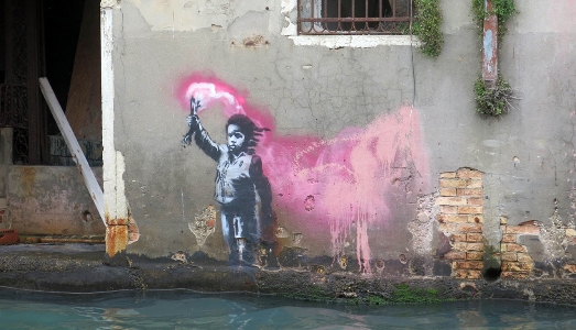 Banksy a Venezia? Banksy a Venezia?