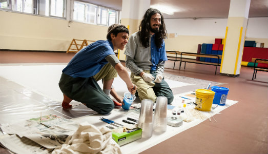 A scuola c’è il Big Bang. All’Istituto Matteucci di Milano, il progetto di Art Sweet Art