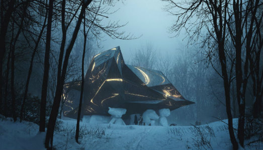 L’UFO se ne va. La casa-studio di Bjarne Melgaard nel bosco di Edvard Munch non si farà