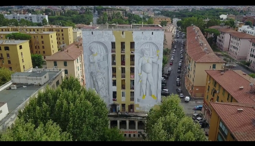 L’ultimo murale di Blu a Roma L’ultimo murale di Blu a Roma
