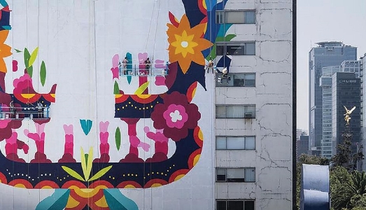 Street art contro l’inquinamento. Il Messico prova a respirare con una vernice speciale