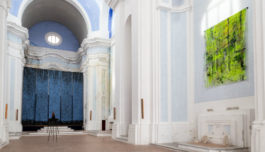 Nella Chiesa dell’Annunziata di Teano, in esposizione l’incontro tra sacro, natura e artificio