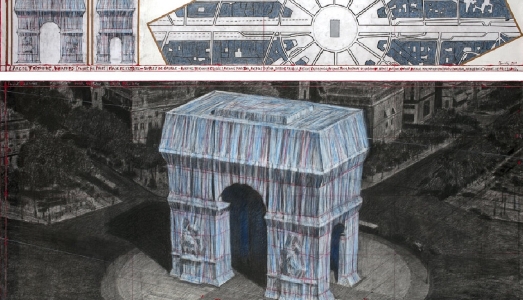 Nel 2020 Christo impacchetterà l’Arco di Trionfo di Parigi Nel 2020 Christo impacchetterà l’Arco di Trionfo di Parigi
