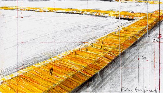 Effetto Christo anche alla mostra di Brescia: oltre mille visitatori solo nella giornata di domenica, traghettati dal lago