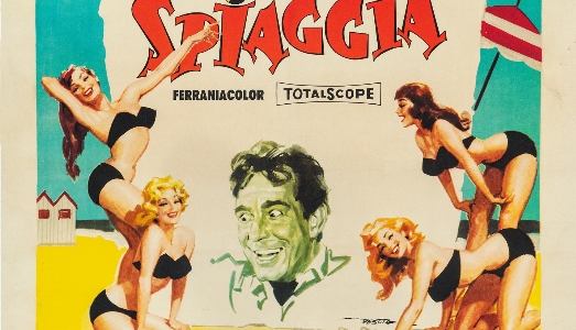 L’Italia che andava al mare. A Lignano, in mostra i manifesti storici del cinema in bikini