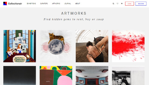 Arriva Collectionair, per comprare arte online Arriva Collectionair, per comprare arte online