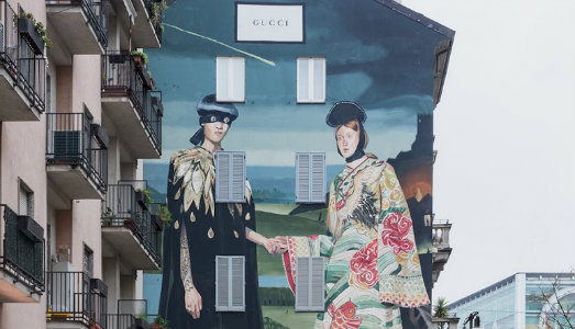Com’è elegante questa Street Art. Gucci presenta i due nuovi murales a Milano e New York