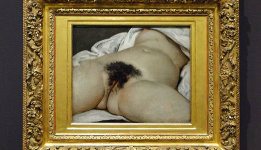 Pace fatta tra Facebook  | e Gustave Courbet? |
