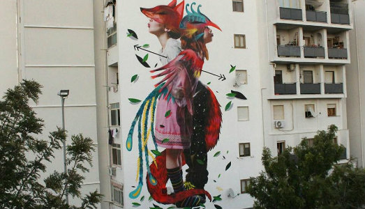 Dal bunker alla rinascita. Il quartiere 167B di Lecce respira con i colori della Street Art
