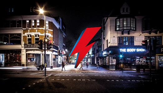 Un fulmine-memoriale per David Bowie a Brixton? Non s’ha da fare. Almeno secondo i risultati di una campagna di crowdfunding miseramente fallita