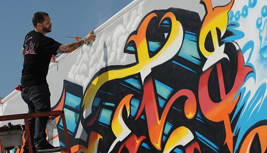 Graffiti VS moda: 1 a 0