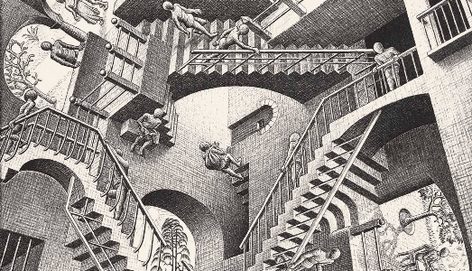 I mondi impossibili di Escher, raccontati in una masterclass a Roma I mondi impossibili di Escher, raccontati in una masterclass a Roma