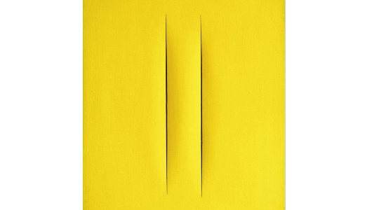 Spaziale Fontana, a Londra Spaziale Fontana, a Londra