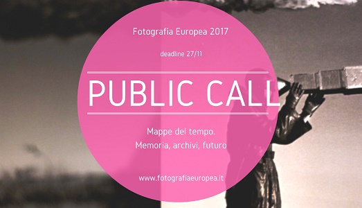 Open call per Fotografia Europea: il festival di Reggio Emilia cerca protagonisti per costruire le “Mappe del Tempo” dell’edizione 2017