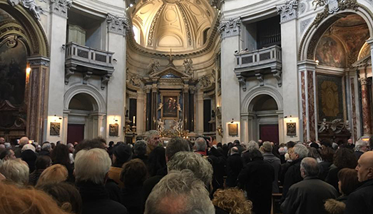 Il funerale di Kounellis