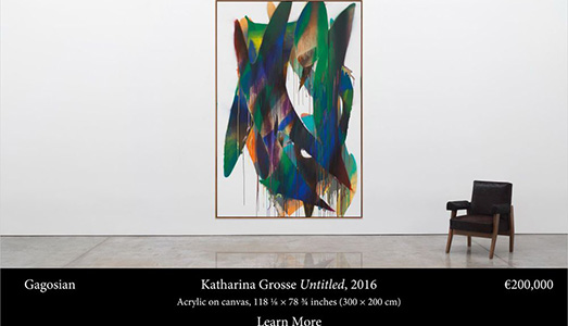 Le stanze trasparenti di Gagosian