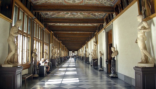 Arno a secco, Uffizi senza aria condizionata. E chiusi