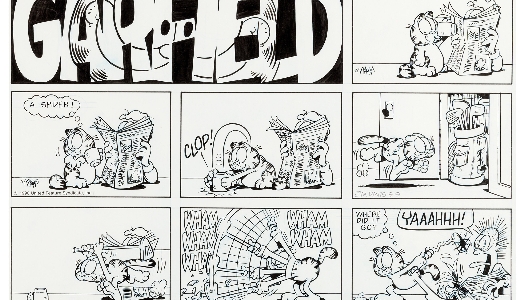 Garfield all’incanto