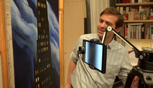 Cosa sono quegli strani bozzi sulle opere di Georgia O’Keeffe? Te lo dice una app