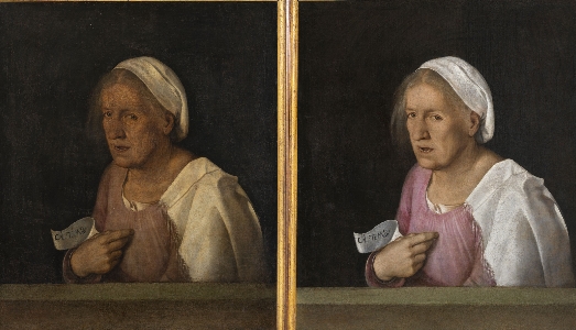 Dopo il restauro a Venezia, la Vecchia di Giorgione è pronta per gli Stati Uniti Dopo il restauro a Venezia, la Vecchia di Giorgione è pronta per gli Stati Uniti