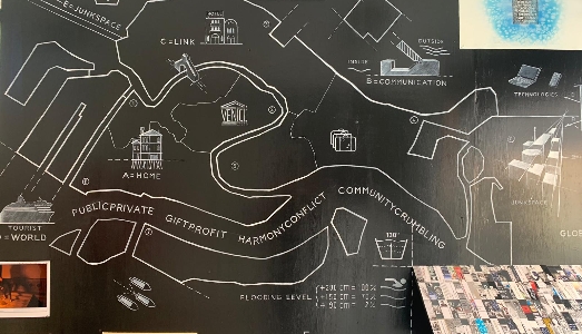 Handle with care. Giuseppe Stampone e Rebecca Agnes, mappatori di una Venezia in divenire