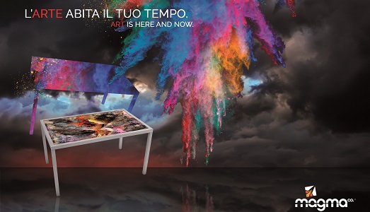 “L’arte illumina il tuo mondo, esiste dove sei tu”. Al Fuorisalone di Milano arriva MAGMA Company, arte e design insieme per il made in italy