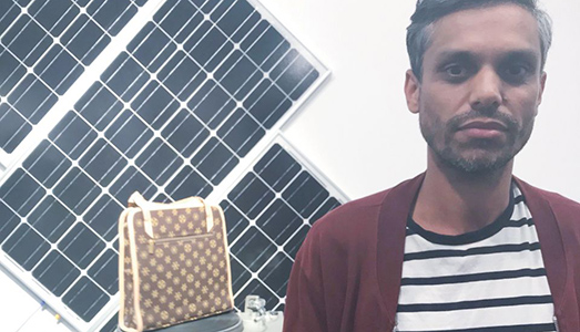 Haroon Mirza contro Louis Vuitton