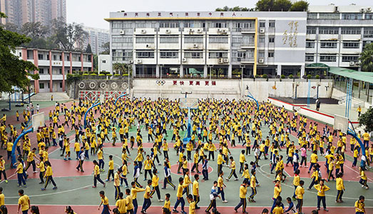 La ricreazione nelle scuole di tutto il mondo
