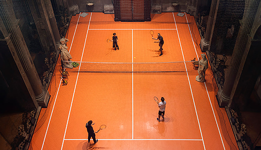 Tennis in chiesa, a Milano