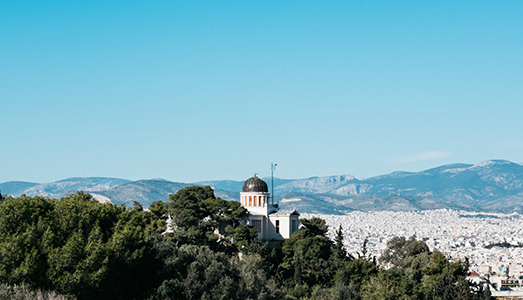 Foto dall’Osservatorio Nazionale di Atene |