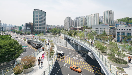 Il nuovo skygarden di Seoul