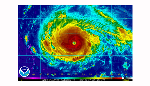 Attenzione, arriva Irma!