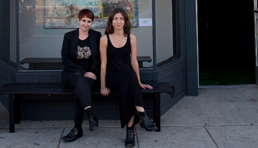 Fino al 17.I.2015 | Tea Falco e Romina Carrisi | Italian Tramer, Los Angeles