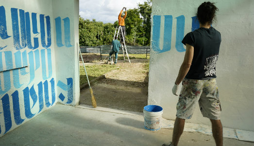 Voci dal rettangolo. Ivan Tresoldi presenta il progetto per il campo sportivo di Pietralata
