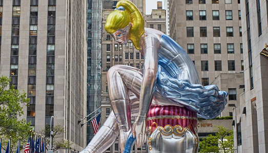 La ballerina di Jeff Koons