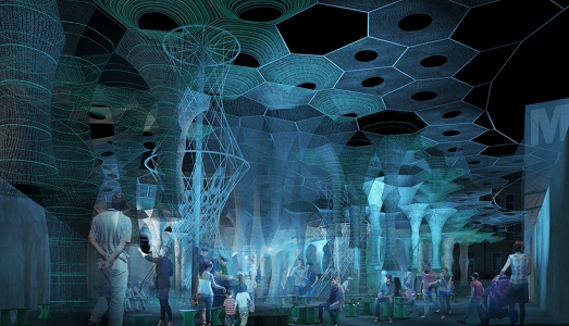 YAP MoMA 2017. Nel cortile del Ps1 di New York ci sarà “Lumen” di Jenny Sabin