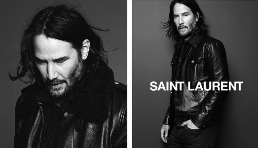 Keanu Reeves è il nuovo volto di Saint Laurent Keanu Reeves è il nuovo volto di Saint Laurent