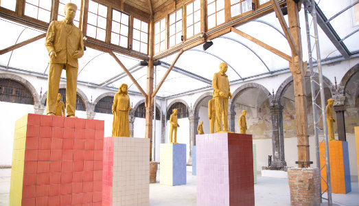 Un monumento alla moltitudine. Le sculture di Liu Jianhua negli spazi di Made in Cloister
